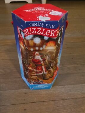 Hallmark Northpole Special Edition Family Fun Puzzler - 530 Pieces NEW Holiday